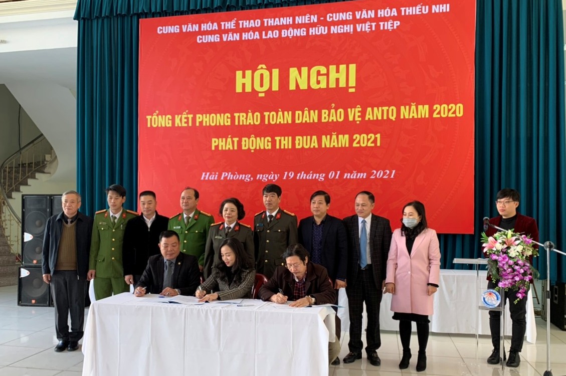 Cung VH-TT Thanh niên, Cung VHLĐ hữu nghị Việt Tiệp và Cung VH Thiếu nhi Hải Phòng: Triển khai nhiệm vụ năm 2021